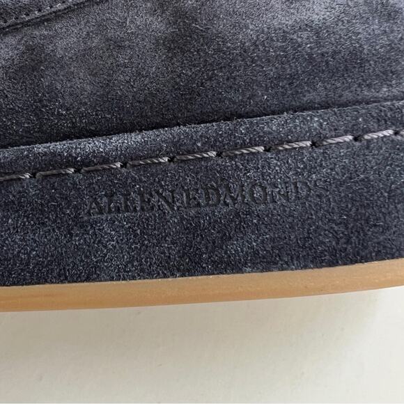 New ALLEN EDMONDS Brody Slip-on Sneaker Navy Suede Loafers Men\'s SIZE 9 main image 12